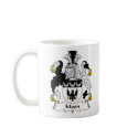 Moon Family Crest mugs by coatsofarms Moon Family Crest mugs