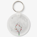 Moon Flower Keychain by Zazzle_girl22 Moon Flower Keychain