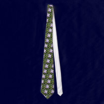 Moon flower Tie