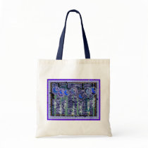 MOON FLOWERS Book Bag by 3DMOONMAN MOON FLOWERS Book Bag