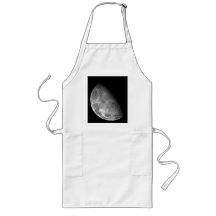 Moon from Galileo Planetary Space Mission Aprons