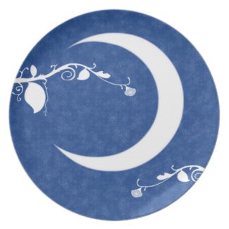Moon Garden: Moonlight And Vines Party Plates