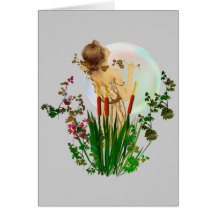 Moon Gazer Greeting Card