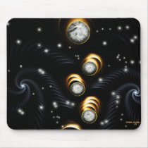 Moon Gem Spiral Tubes Mousepad by SlayerX Moon Gem Spiral Tubes Mousepad