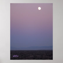 Moon Glow Poster