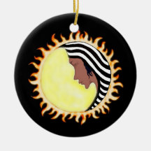 Moon Goddess 2 Christmas Ornament