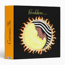 Moon Goddess 2 Vinyl Binders
