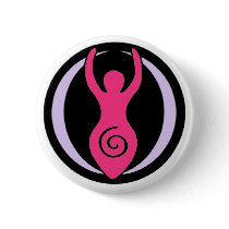 Moon Goddess buttons
