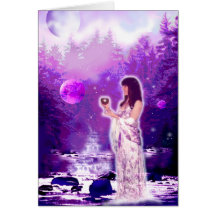 Moon Goddess Card