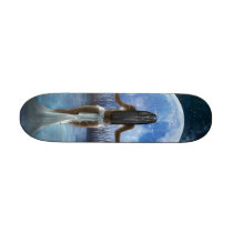 Moon Goddess - Custom 7 1/4" Skateboard