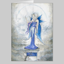 Moon Goddess Greeting Card cards