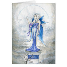 Moon Goddess Greeting Card