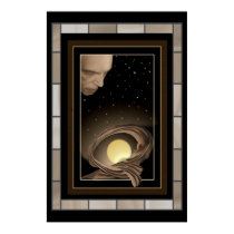 Moon Goddess Sleeps Protected by the StarGod posters by eaglecliff Moon Goddess Sleeps Protected by the StarGod posters