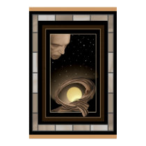 Moon Goddess Sleeps Protected by the StarGod posters by eaglecliff Moon Goddess Sleeps Protected by the StarGod posters