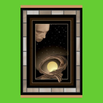 Moon Goddess Sleeps Protected by the StarGod posters