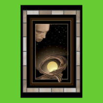Moon Goddess Sleeps Protected by the StarGod posters