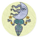 moon goddess stickers