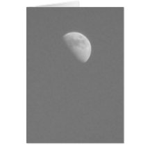 moon greeting card