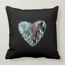 Moon Heart by Alexandra Cook Throw Pillow