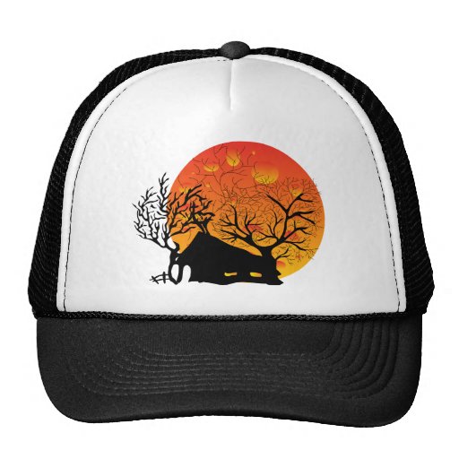 moon&house trucker hats