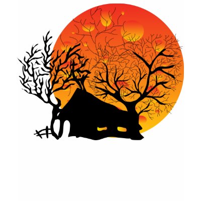 moon&house t shirt by VioDeSign