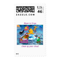 Moon in Virgo Stamps