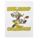 moon jumping champion champ cow funny cartoon flyers