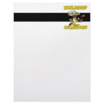 moon jumping champion champ cow funny cartoon personalized letterhead
