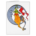 Moon Kats Holiday Card