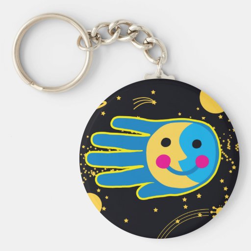 Moon keychain
