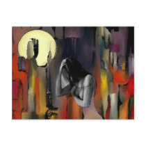 Moon lady postcards