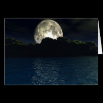Moon Lake Greeting Card cards