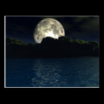 Moon Lake Postcard postcards