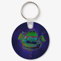 Moon Lantern Holiday Autumn Festival Ship keychains