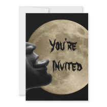 moon lick 3 copy, You're Invited invitations by LoveMale moon lick 3 copy, You're Invited invitations