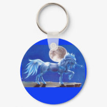 Moon Light DAnce Of The Unicorn keychains