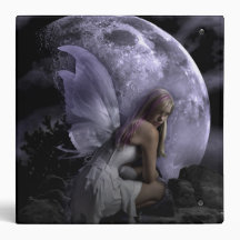 Moon Light Fairy 3 Ring Binder