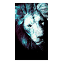 MOON LION business cards by dawnmcininch MOON LION business cards