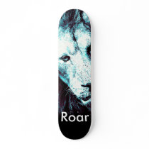 MOON LION - Roar skateboards by dawnmcininch MOON LION - Roar skateboards