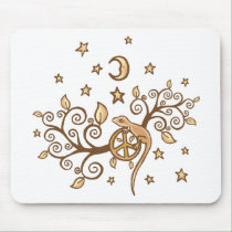 Moon Lizard mousepads