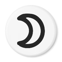 Moon magnets by Thinkdifferent Moon magnets