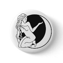 Moon Maid Trade Mark (Copyright) - Button #1