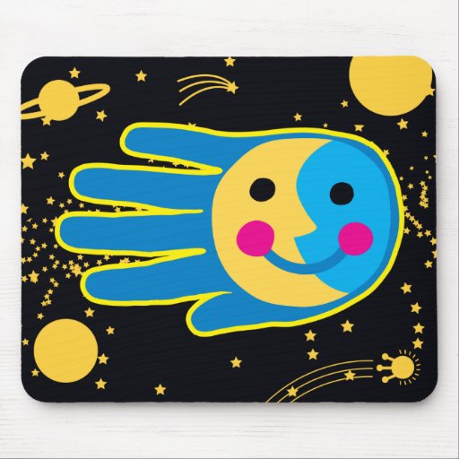 Moon mousepad