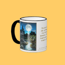 Moon Mug by lynettecook Moon Mug