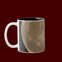 Moon Mug Luna Surface Cup FUll Moon Mug mugs