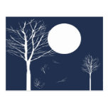 Moon night postcards
