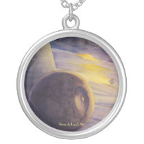 Moon of Saturn Pendant