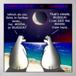 MOON OR RUSSIA? POSTER