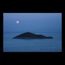 Moon Over Agia Kyriaki posters by rdkiely Moon Over Agia Kyriaki posters