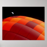 Moon Over Balloon Glow print